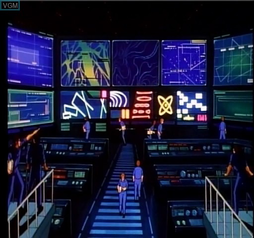 Image du menu du jeu Cobra Command sur Daphne