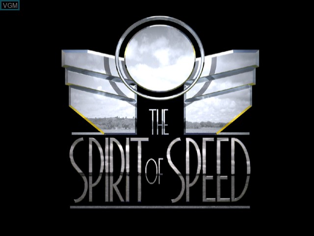 Image de l'ecran titre du jeu Spirit of Speed 1937 sur Sega Dreamcast