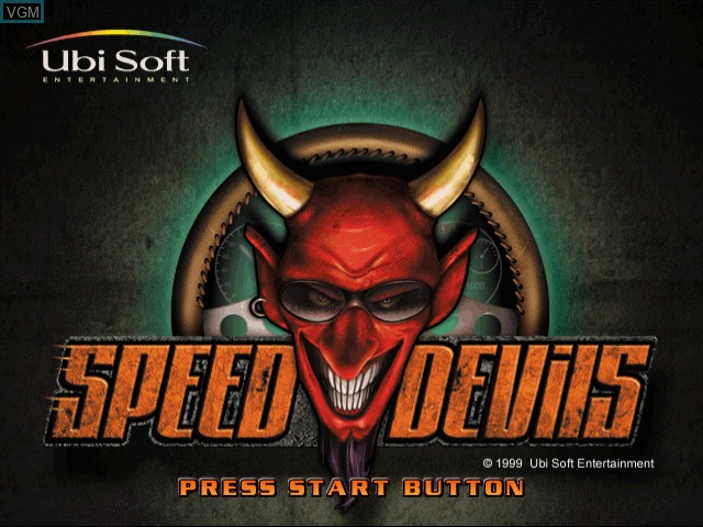 Image de l'ecran titre du jeu Speed Devils sur Sega Dreamcast