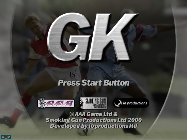 Image de l'ecran titre du jeu Giant Killers sur Sega Dreamcast