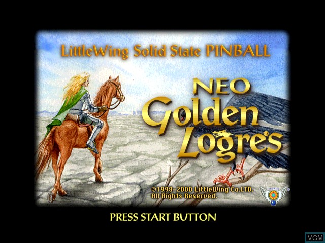 Image de l'ecran titre du jeu Neo Golden Logres sur Sega Dreamcast