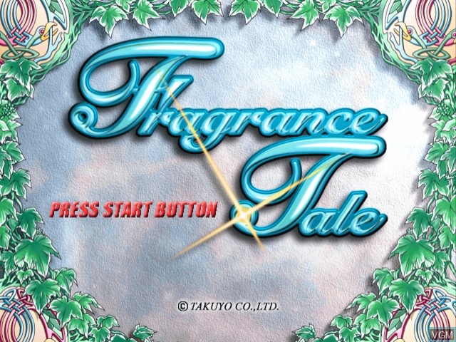 Image de l'ecran titre du jeu Fragrance Tale sur Sega Dreamcast