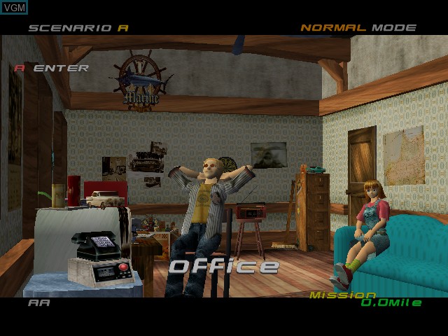 Image du menu du jeu Super Runabout - San Francisco Edition sur Sega Dreamcast