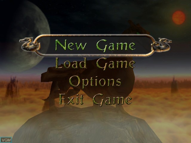 Image du menu du jeu Dragon Riders - Chronicles of Pern sur Sega Dreamcast