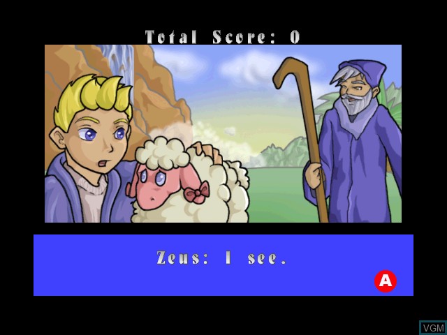 Image du menu du jeu Cool Herders sur Sega Dreamcast