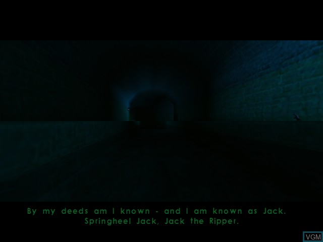 Image du menu du jeu Shadow Man sur Sega Dreamcast
