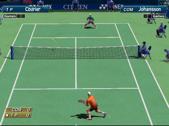 Power Smash - Sega Professional Tennis