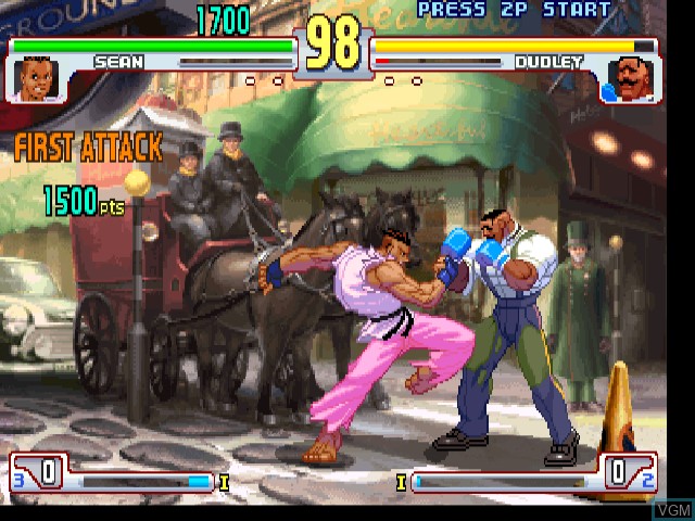 Image in-game du jeu Street Fighter III - 3rd Strike sur Sega Dreamcast