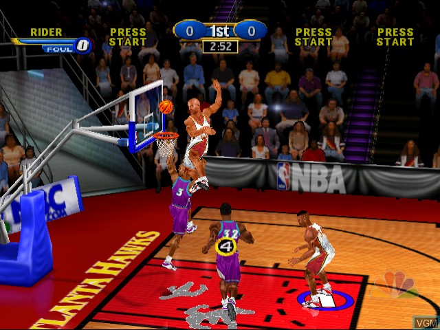 Image in-game du jeu NBA Showtime - NBA on NBC sur Sega Dreamcast