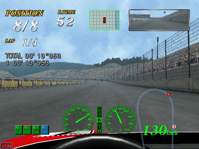 Image in-game du jeu F355 Challenge - Passione Rossa sur Sega Dreamcast