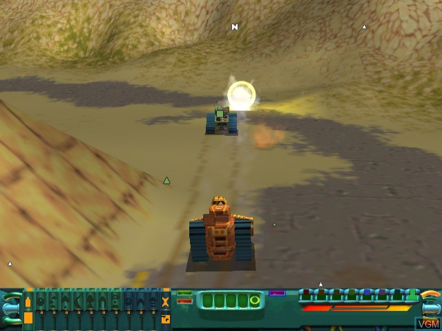 Image in-game du jeu Wild Metal sur Sega Dreamcast