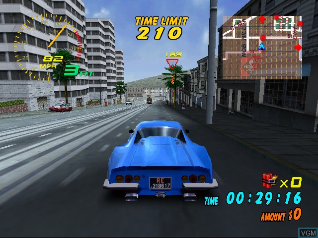Image in-game du jeu Super Runabout - San Francisco Edition sur Sega Dreamcast