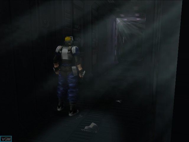 Image in-game du jeu Carrier sur Sega Dreamcast