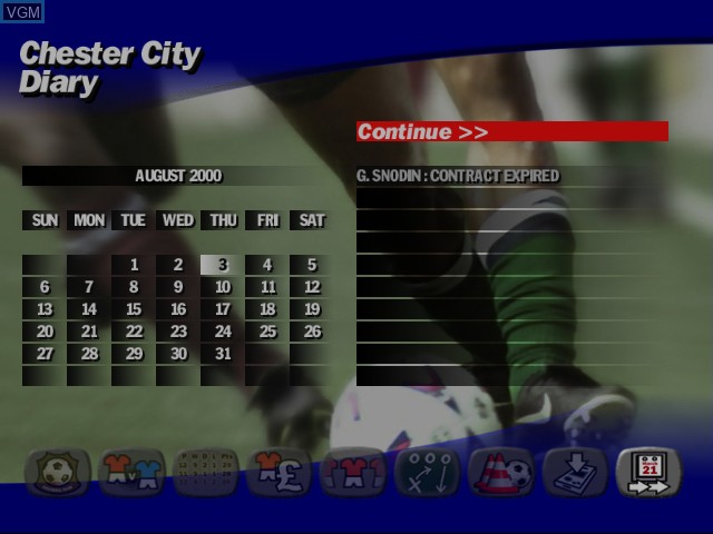 Image in-game du jeu Giant Killers sur Sega Dreamcast