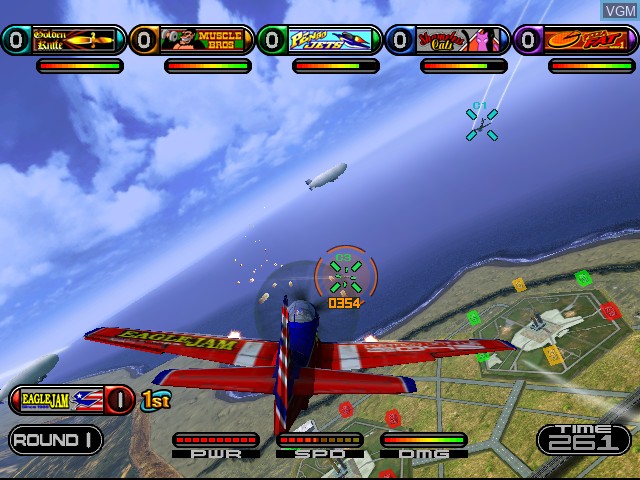 Image in-game du jeu Propeller Arena sur Sega Dreamcast