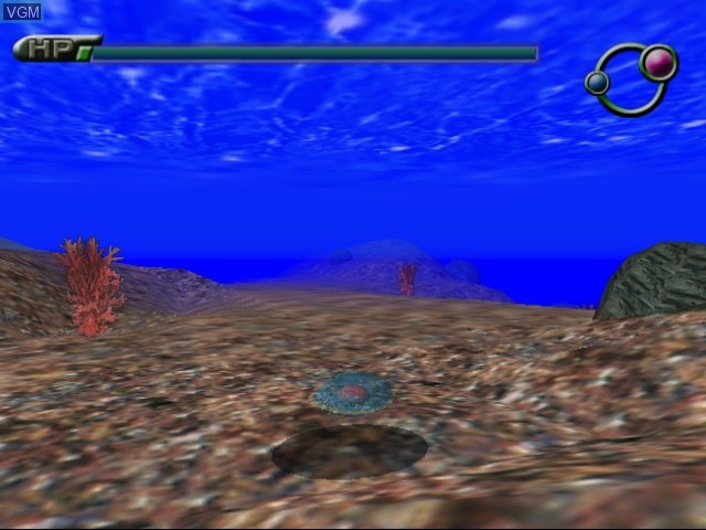 Image in-game du jeu Seventh Cross sur Sega Dreamcast