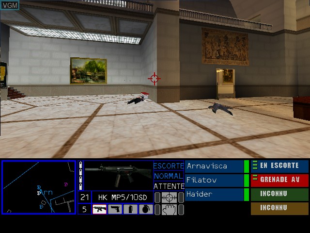 Image in-game du jeu Tom Clancy's Rainbow Six - Rogue Spear sur Sega Dreamcast