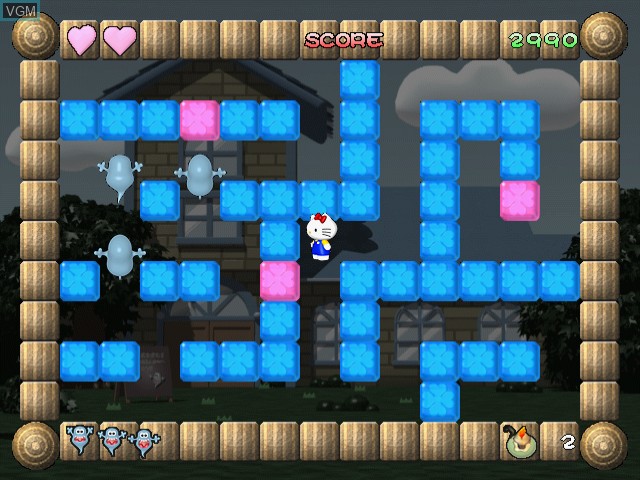 Image in-game du jeu Hello Kitty no Magical Block sur Sega Dreamcast