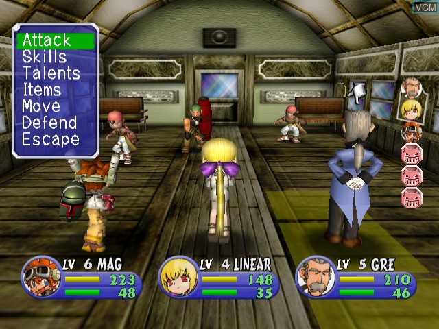Image in-game du jeu Evolution 2 - Far Off Promise sur Sega Dreamcast