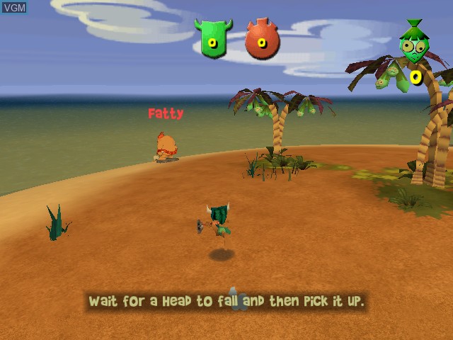 Image in-game du jeu Ooga Booga sur Sega Dreamcast