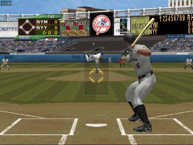Image in-game du jeu World Series Baseball 2K2 sur Sega Dreamcast