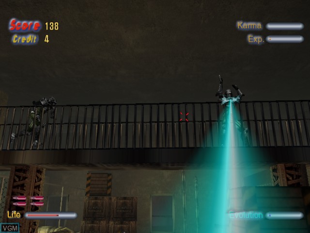 Image in-game du jeu Death Crimson 2 sur Sega Dreamcast