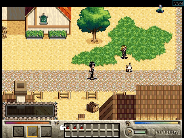 Image in-game du jeu D+Vine sur Sega Dreamcast