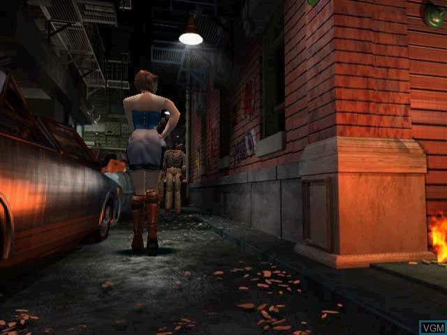 Image in-game du jeu Resident Evil 3 - Nemesis sur Sega Dreamcast