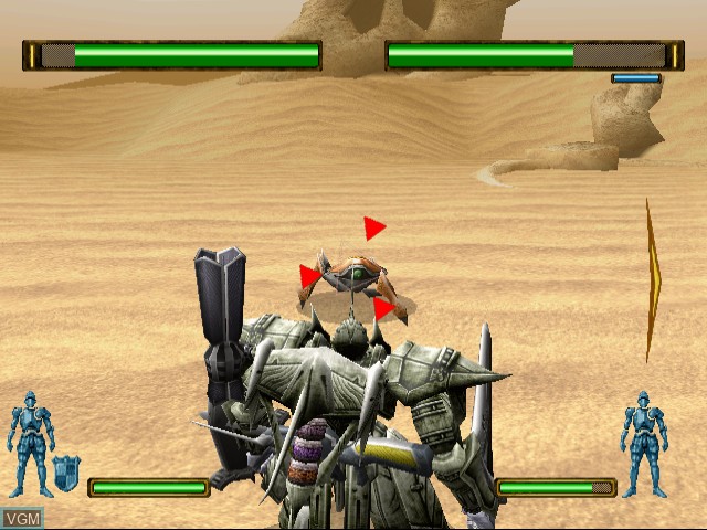Image in-game du jeu Frame Gride sur Sega Dreamcast