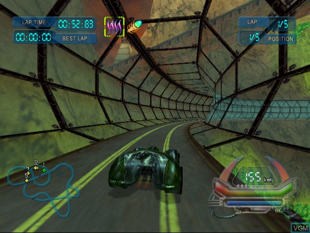 Image in-game du jeu Pod 2 Multiplayer Online sur Sega Dreamcast