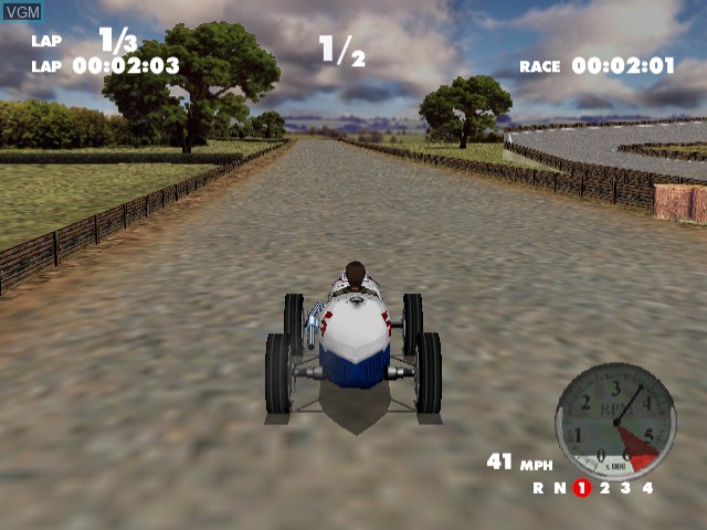 Image in-game du jeu Spirit of Speed 1937 sur Sega Dreamcast