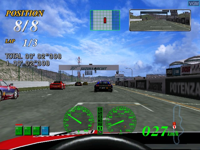 Image in-game du jeu F355 Challenge - Passione Rossa sur Sega Dreamcast