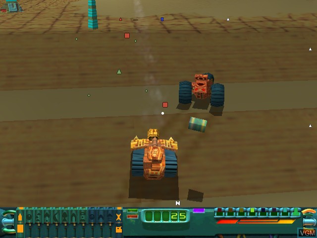 Image in-game du jeu Wild Metal sur Sega Dreamcast