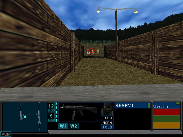 Image in-game du jeu Tom Clancy's Rainbow Six sur Sega Dreamcast