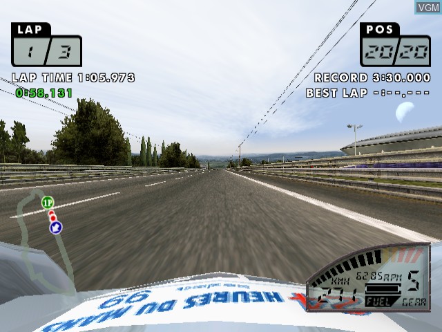 Image in-game du jeu Le Mans 24 Hours sur Sega Dreamcast