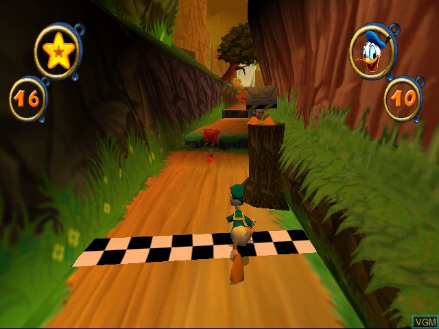 Image in-game du jeu Donald Duck - Quack Attack sur Sega Dreamcast