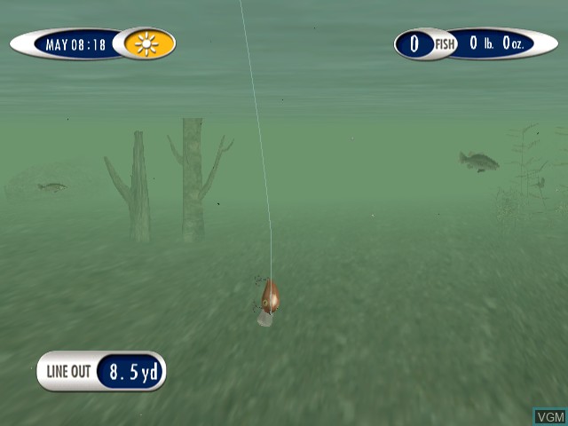 Image in-game du jeu Sega Bass Fishing 2 sur Sega Dreamcast