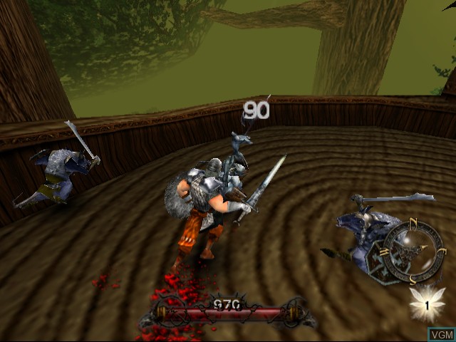 Image in-game du jeu Draconus - Cult of the Wyrm sur Sega Dreamcast