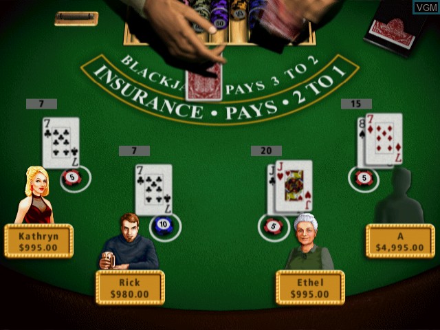Image in-game du jeu Hoyle Casino sur Sega Dreamcast