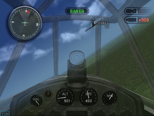 Image in-game du jeu Iron Aces sur Sega Dreamcast