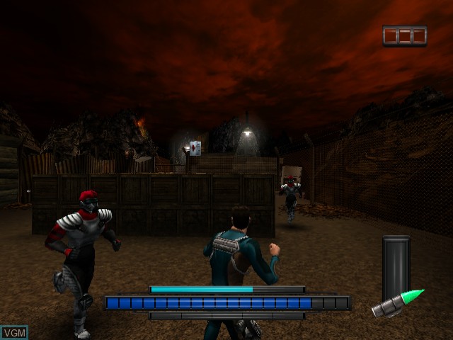 Image in-game du jeu Max Steel - Covert Missions sur Sega Dreamcast