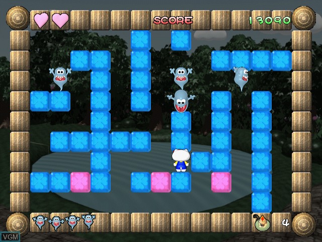 Image in-game du jeu Hello Kitty no Magical Block sur Sega Dreamcast