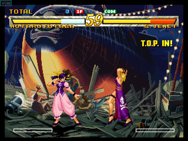 Image in-game du jeu Fatal Fury - Mark of the Wolves sur Sega Dreamcast