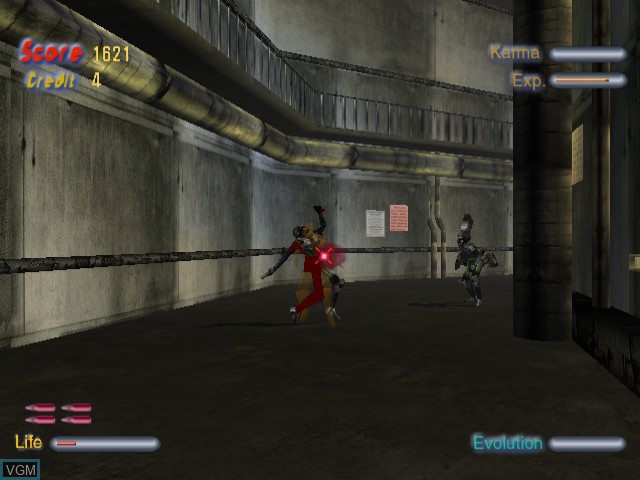 Image in-game du jeu Death Crimson 2 sur Sega Dreamcast