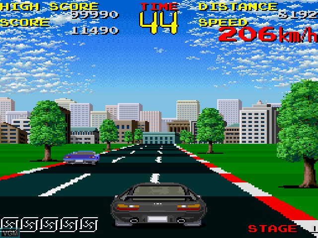 Image in-game du jeu Chase H.Q. sur Fujitsu FM Towns