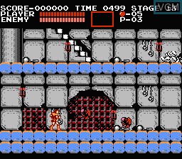 Image in-game du jeu Akuma Jou Dracula sur Nintendo Famicom Disk