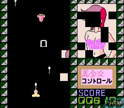 Image in-game du jeu Bishoujo Control sur Nintendo Famicom Disk