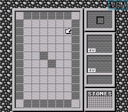Image in-game du jeu Ishido sur Nintendo Famicom Disk