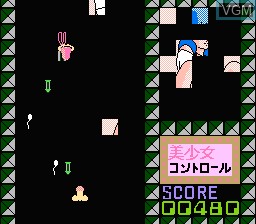 Image in-game du jeu Bishoujo Control sur Nintendo Famicom Disk