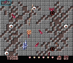 Image in-game du jeu Gall Force - Eternal Story sur Nintendo Famicom Disk